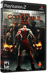 God of War II - Box - 3D Image