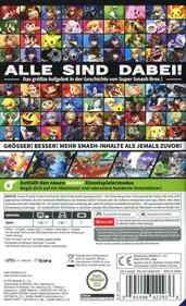 Super Smash Bros. Ultimate - Box - Back Image