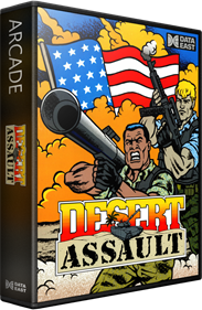 Desert Assault - Box - 3D Image