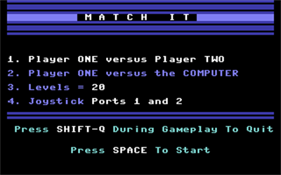 Match It - Screenshot - Game Title Image
