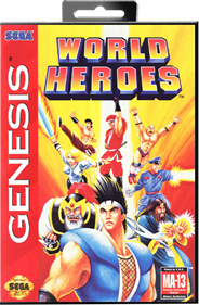 World Heroes - Box - Front - Reconstructed