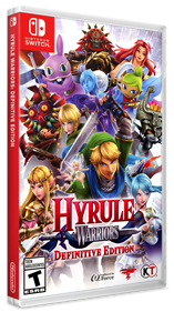 Hyrule Warriors: Definitive Edition - Box - 3D Image