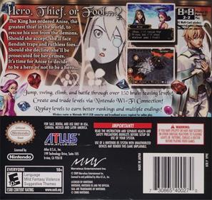 Steal Princess - Box - Back Image