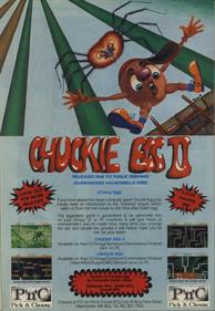 Chuckie Egg 2 - Advertisement Flyer - Front Image