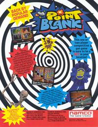Point Blank - Advertisement Flyer - Front