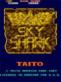 Sky Shark - Screenshot - Game Title Image