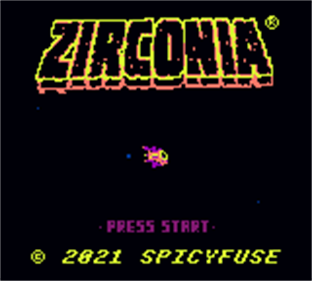 Zirconia: The Mysterious Planet  - Screenshot - Game Title Image