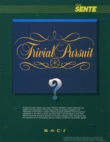 Trivial Pursuit - Advertisement Flyer - Front Image