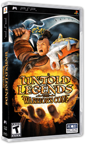 Untold Legends: The Warrior's Code - Box - 3D Image