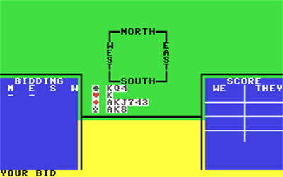 Bridge Player II - Screenshot - Gameplay Image