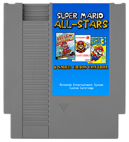 Super Mario All-Stars NES - Cart - Front Image