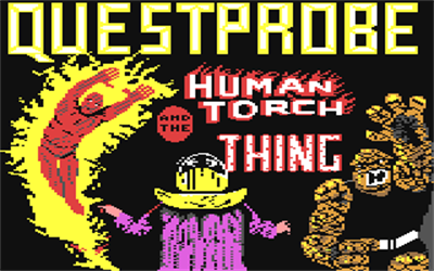 Questprobe featuring the Human Torch and the Thing - Screenshot - Game Title Image