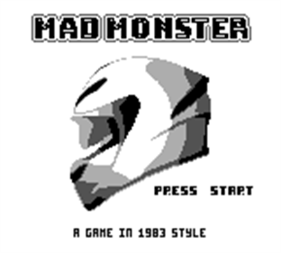 Mad Monster - Screenshot - Game Title Image