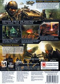 Enemy Territory: Quake Wars - Box - Back Image