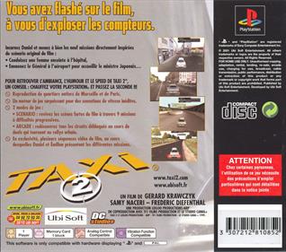 Taxi 2 - Box - Back Image