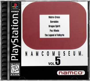 Namco Museum Vol. 5 - Box - Front - Reconstructed Image