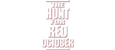 The Hunt for Red October: Based on the Movie - Clear Logo Image