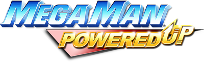 Mega Man Powered Up - Clear Logo Image