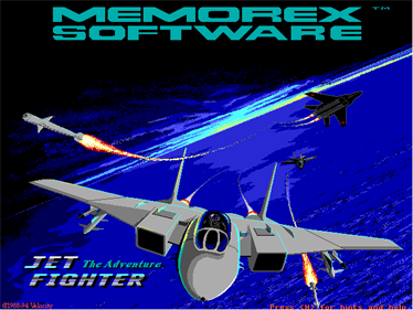 JetFighter: The Adventure - Screenshot - Game Title Image