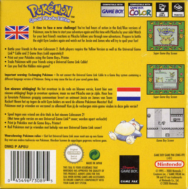 Pokemon Yellow Remake Ds - Colaboratory