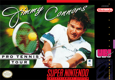 Jimmy Connors Pro Tennis Tour - Box - Front Image