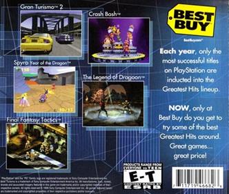 Best Buy Greatest Hits Demo Disc: Volume One - Box - Back Image