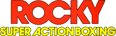 Rocky Super Action Boxing - Clear Logo Image