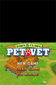 Paws & Claws: Pet Vet - Screenshot - Game Title Image