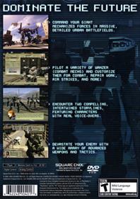 Front Mission 4 - Box - Back Image