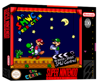 Super Mario World Central Production - Box - 3D Image