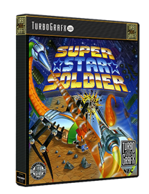 Super Star Soldier - Box - 3D Image