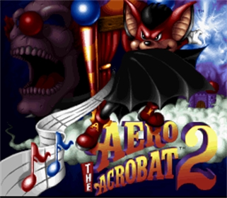 Aero the Acro-Bat 2 - Screenshot - Game Title Image