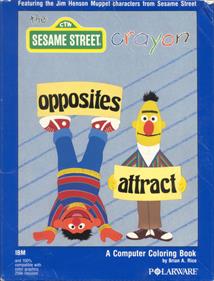 Sesame Street Crayon: Opposites Attract - Box - Front Image