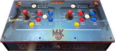 Mortal Kombat 3 - Arcade - Control Panel Image