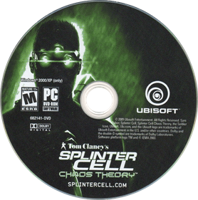 Tom Clancy's Splinter Cell: Chaos Theory - Disc Image