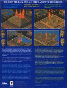 Populous II & The Challenge Games - Box - Back