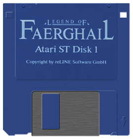 Legend of Faerghail - Fanart - Disc Image