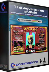The Adventures of Alain - Box - 3D