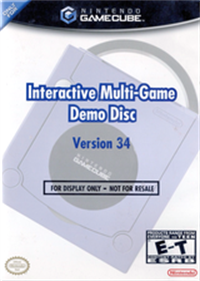 Interactive Multi-Game Demo Disc Version 34 - Box - Front Image