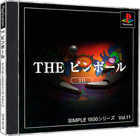 Simple 1500 Series Vol. 11: The Pinball 3D - Box - 3D Image