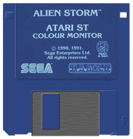 Alien Storm - Fanart - Disc Image