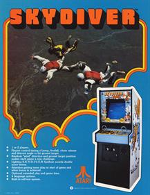 Skydiver - Advertisement Flyer - Front Image