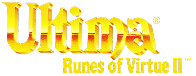 Ultima: Runes of Virtue II - Clear Logo Image