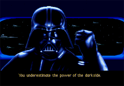 Star Wars Arcade - Screenshot - Game Over Image
