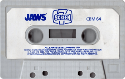 Jaws (Screen 7) - Cart - Front Image