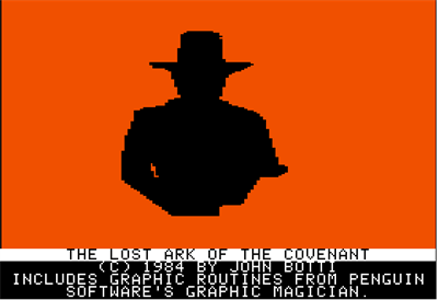 The Lost Ark of the Covenant - Screenshot - Game Title Image