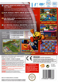 Namco Museum Remix - Box - Back Image