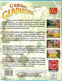 Global Gladiators - Box - Back Image