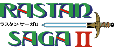 Rastan Saga II - Clear Logo Image