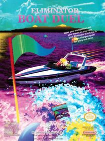 Eliminator Boat Duel - Advertisement Flyer - Front Image